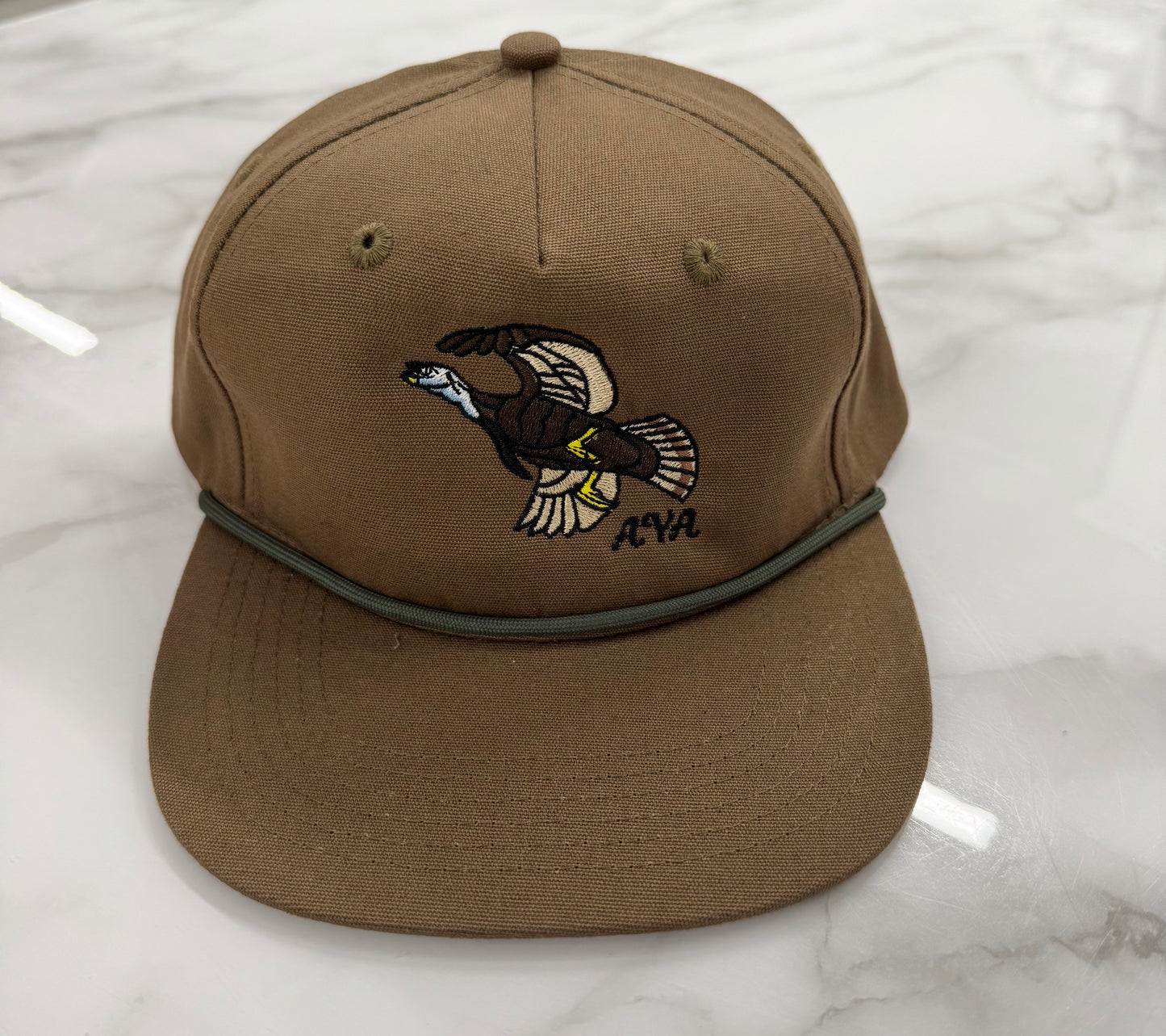 “Flying Tom” Brown Rope Hat