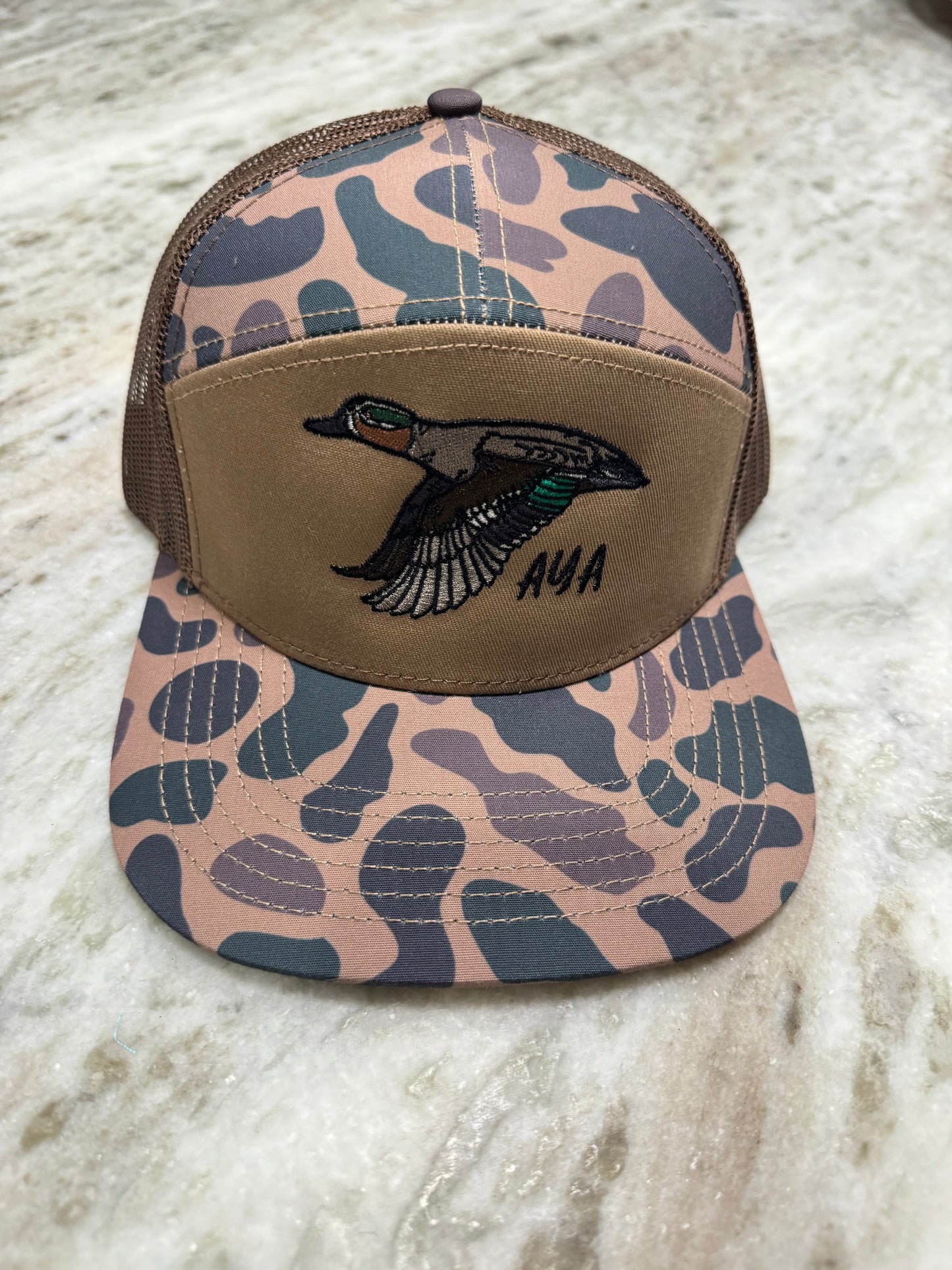 Flying Teal Old School 7 Panel