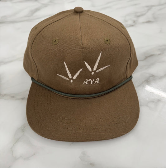 “TOMS TRAX” Brown Rope Hat