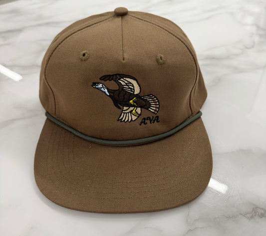 “Flying Tom” Brown Rope Hat