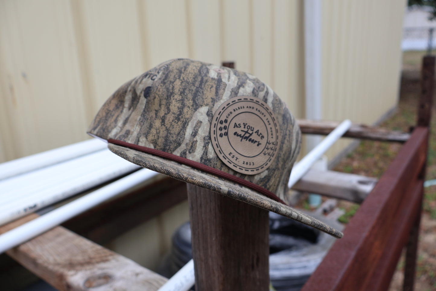 New Bottomland Rope Hat W/ Patch