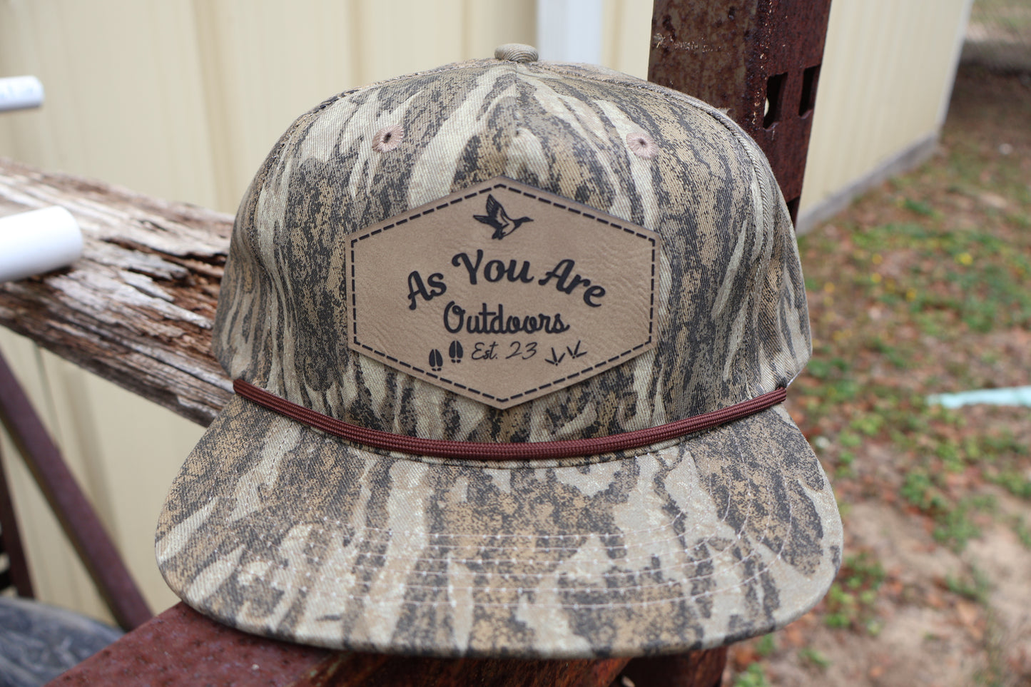 New Bottomland Rope Hat W/ Patch